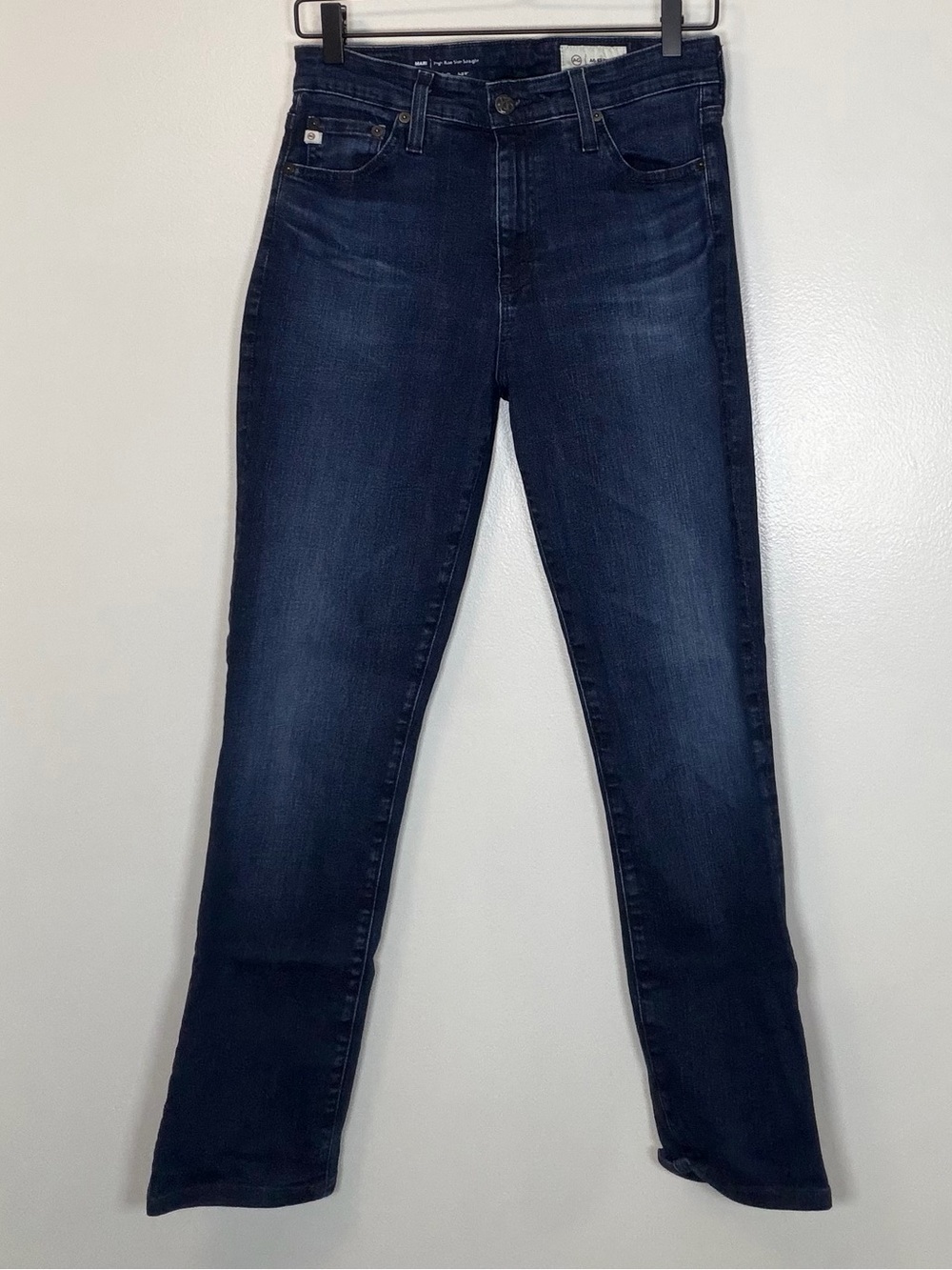 Women’s Skinny Jeans in Dark Blue Stretch Denim